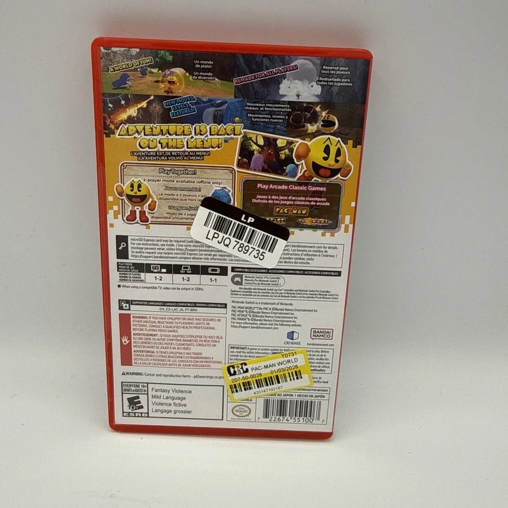 PAC-MAN WORLD 2 Re-PAC Nintendo Switch 2